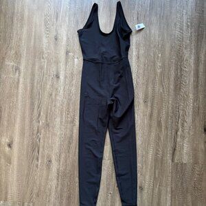 NWT Black PowerSoft Sleeveless 7/8 Bodysuit